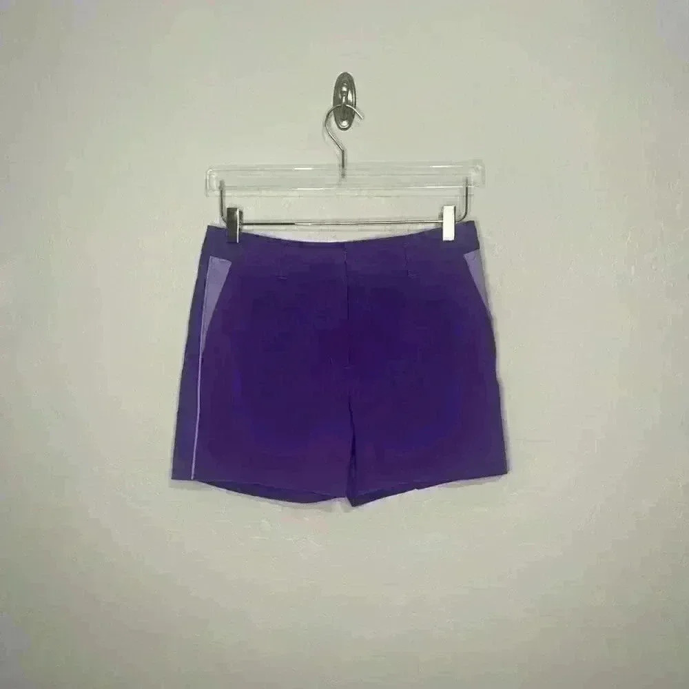 J. Lindeberg Purple Gwen Short Micro Stretch Size 28 (6) #64